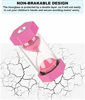 Picture of Sand Timer 15 Minutes Hourglass, SuLiao Unbreakable Pink Sand Watch 15 Minuto, Small Sand Clock One Minute, Plastic Hour Glass Timer for Kids, Games, Classroom, Kitchen, Decorative