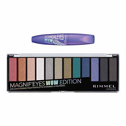 Picture of Rimmel Magnif'eyes Makeup Kit With Eyeshadow and Eyeliner, Wow