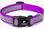 Picture of Taglory Reflective Adjustable Dog Collar, Quick Release Buckle, Pet Training Collars for Medium Dogs, Purple