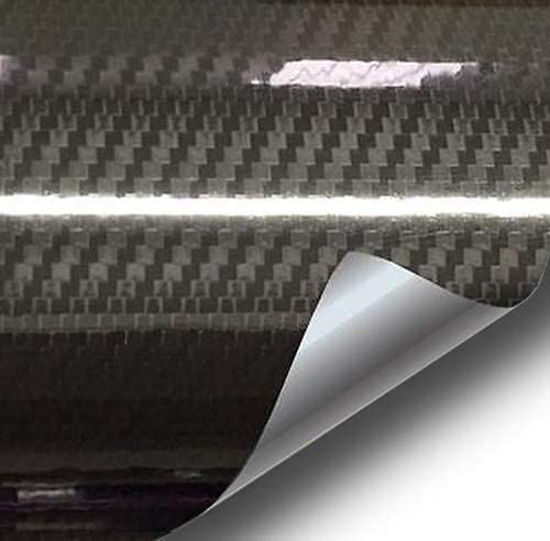 GetUSCart VVIVID Epoxy High Gloss Black Carbon Vinyl Automotive Wrap