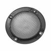 Picture of uxcell Speaker Grill Cover 4 Inch Mesh Decorative Circle Subwoofer Guard Protector Black