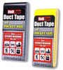 Picture of RediTape Travel Size Pocket Duct Tape Colors 2-Pack | for Repairs, Camping, Emergency, EDC, DIY, Crafts | 1.88 inch x 5 Yards per Flat Pack (Black & Yellow)