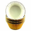 Picture of Eoonfirst Foil Metallic Cupcake Liners Standard Baking Cups 100 Pcs (Gold)