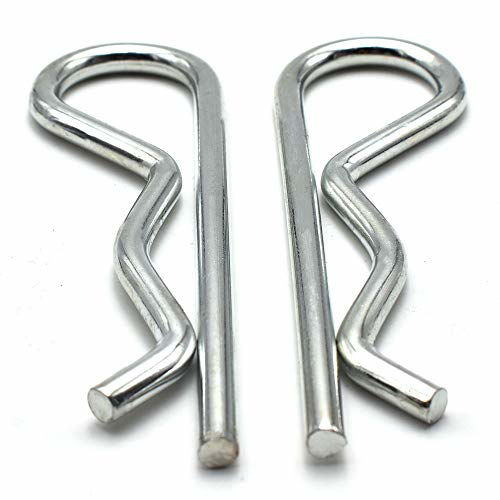 GetUSCart- M6 X 120 Stainless Steel Cotter Pin Hairpin Silver R Shape ...