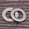 Picture of #12 Flat Washer Pack of 100 (0.265" ID, 0.577" OD), 304 Stainless Steel 18-8, Bright Finish