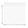 Picture of 200 Pcs 1" x 1" Small Thick Heavy Duty Clear Reclosable Zip Poly Lock Bags Durable Seal Resealable Zipper Bags Jewelry Earrings Pill Zip Bag