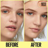 Picture of Maybelline Fit Me Tinted Moisturizer, Fresh Feel, Natural Coverage, 12H Hydration, Evens Skin Tone, Conceals Imperfections, for All Skin Tones and Skin Types, 103, 1 fl. oz.