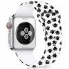 Picture of DigiHero Compatible for Apple Watch Band 38mm 42mm 40mm 44mm,Silicone Fadeless Pattern Printed Replacement Floral Bands for iWatch Series 4/3/2/1,Women/Men