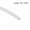 Picture of uxcell Silicone Tubing 3/32"(2mm) ID x 5/32"(4mm) OD 16ft(5m) Silicone Rubber Tube Air Hose Pipe Clear