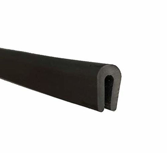 GetUSCart Rubber U Channel Edge Trim, Fits 1/16 inch Edge (1.6mm