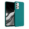 Picture of kwmobile TPU Case Compatible with Samsung Galaxy A32 5G - Soft Thin Slim Smooth Flexible Protective Phone Cover - Teal Matte