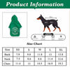Picture of Coomour Pet Dog Happy ST. Patrick's Day Hoodies Cat Shamrock Costume Puppy Clothes for Dogs Cats Outfit (S)