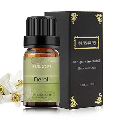 Picture of Neroli Organic Essential Oil 100% Pure, Undiluted, Natural, Aromatherapy Orange Blossom Oils for Massage 10ML