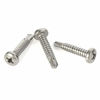 Picture of #6 x 5/8" Pan Head Self Drilling Screws, Phillips Drive Self Tapping Sheet Metal Tek Screws, 410 Stainless Steel, 100 PCS