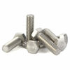 Picture of 3/8-16 x 1-1/2" (1/2" to 6" Available) Hex Head Screw Bolt, Fully Threaded, Stainless Steel 18-8, Plain Finish, Quantity 8