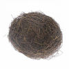 Picture of LWINGFLYER 2pcs Rattan Bird's Nest Crafts Handmade Dry Natural Bird's Nest for Garden Yard Home Party Wedding Decor No Eggs(10cm/.3.93inch)