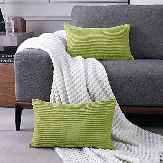 GetUSCart Deconovo Pillow Covers Cushion Covers Set of 2 12x20