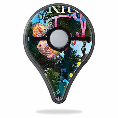Picture of MightySkins Skin Compatible with Pokemon Go Plus - Psychedelic Vacation | Protective, Durable, and Unique Vinyl Decal wrap Cover | Easy to Apply, Remove, and Change Styles | Made in The USA