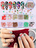 Picture of 24 Grids Christmas Nail Art Slices, Lorvain 3D Polymer Nail Flakes Snowflake Santa Claus Penguin Flake Nail Art Slime Glitter Cute Nail Charms for Women Girls Face Body Crafting Nail DIY Decor (2 Box)