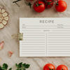 Picture of Jot & Mark Recipe Cards 3x5 Inches Blank Double Sided, 50 Count (Modern Minimal)