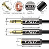Picture of J&D 3.5 mm to 2X 3.5 mm Cable, Gold Plated Copper Shell Heavy Duty 3.5mm 1/8 inch TRS Female to 2 X 3.5 mm 1/8 inch TRS Male Y Splitter Stereo Audio Adapter Cable, 2 Feet