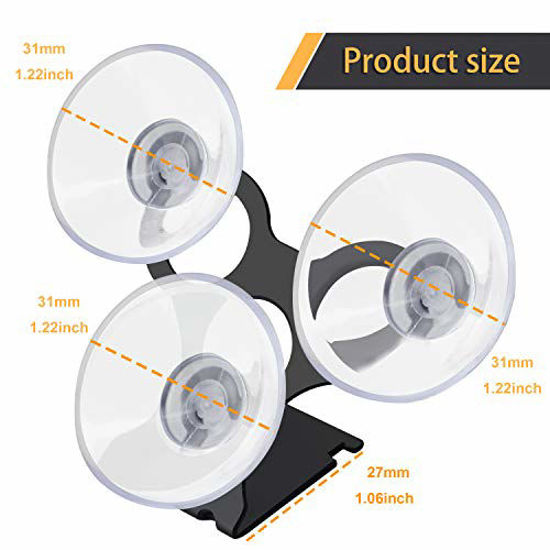 Picture of MvToe Radar Detector Suction Cup Mount Holder Compatible with Escort MAX, Max 2, MAX360 (Not for MAX360C Cradle Radar)