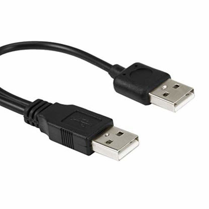 Picture of SATA to USB 2.0 Cable Adapter for 2.5" HDD SSD Hard Drive Connnector 22 Pin 7+15 SATA 1 2 3 External Conventer