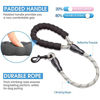 Picture of BAAPET 2/4/5/6 FT Strong Dog Leash with Comfortable Padded Handle and Highly Reflective Threads for Small Medium and Large Dogs (2FT-1/2'', Silver)