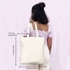 Picture of EcoRight Canvas Tote Bag for Women | Eco-Friendly Cute Tote Bags Aesthetic | Reusable Canvas Grocery Shopping Bag, Book Tote