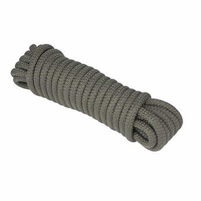 Picture of Extreme Max 3008.0418 OD Green 3/8" x 25' 16-Strand Diamond Braid Utility Rope