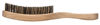 Picture of Diane firm reinforced boar and nylon bristle, curved wave mens hair brush with handle, d1004
