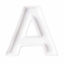 Picture of Coffeezone Name Plates Small Letter Dishes for Candy and Nuts, Home Decoration for Party (Letter A)