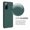 Picture of kwmobile TPU Case Compatible with Samsung Galaxy S20 FE - Case Soft Slim Smooth Flexible Protective Phone Cover - Moss Green