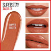 Picture of Maybelline New York SuperStay 24, 2-Step Long Lasting Liquid Lipstick and Lip Balm, High-Impact Lip Color, Satin Finish, 910 Copper Glisten