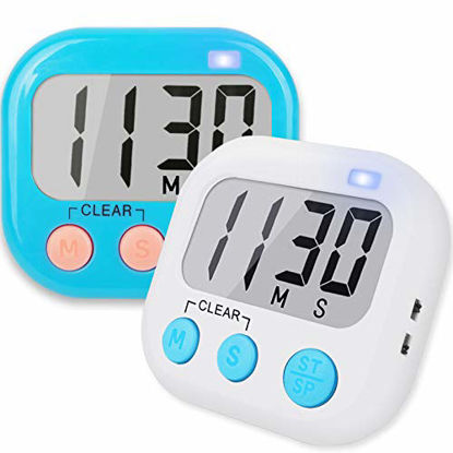Picture of Classroom Timers for Teachers Kids (White Blue)
