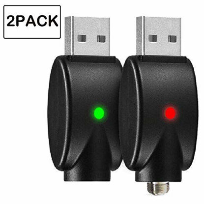 Picture of 【Upgrade Version】 USB 510-Charge Threaded Smart Over-Charge Protection, for USB Adapter Devices with LED Indicator Light Compatible with Standard Threaded Devices USB Charger Cable【2-Pack】