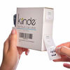 Picture of Kiinde Twist Cap Single-Use Write-On Labels for Breast Milk and Baby Food Storage Pouches (Pack of 250) - Includes Label Dispenser with Marker and Marker Holder - Date/Volume