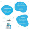 Picture of Kiinde Twist Cap Single-Use Write-On Labels for Breast Milk and Baby Food Storage Pouches (Pack of 250) - Includes Label Dispenser with Marker and Marker Holder - Date/Volume