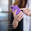 Picture of kwmobile TPU Silicone Case Compatible with Google Pixel 4a - Case Slim Phone Cover with Soft Finish - Orchid Purple