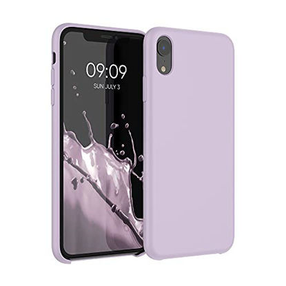 Picture of kwmobile TPU Silicone Case Compatible with Apple iPhone XR - Case Slim Phone Cover with Soft Finish - Mauve