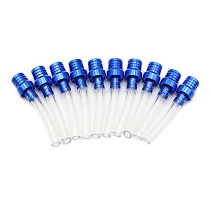 Picture of 10 Pack Motorcycle Gas Cap Breather Tube Vent for Fits all factory CRF, XR, CR, all Quads, all Off-road motorcycle Blue