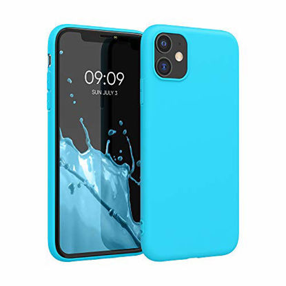 Picture of kwmobile TPU Case Compatible with Apple iPhone 11 - Case Soft Thin Slim Smooth Flexible Phone Cover - Ice Blue