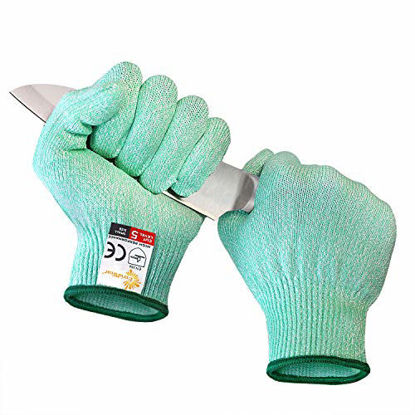 Sized Cut Resistant Work Gloves for Kitchen Use, Crafts, DIY, Garden and  Yard works Children Food Grade Kevlar Safety Gloves for Hand Protection  from knives and Scissors 