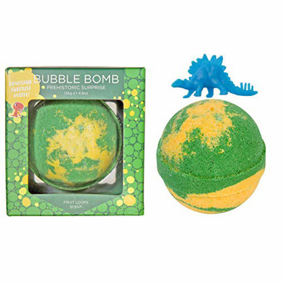 GetUSCart Dinosaur Bubble Bath Bomb for Kids with Surprise Dino