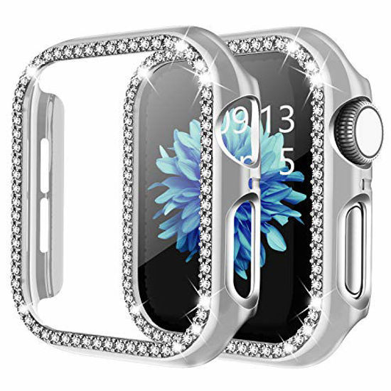 GetUSCart adepoy Apple Watch Case 38mm Series 3 2 1 Bling