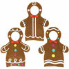 Picture of JOYIN 3 Packs Santa Couture Gingerbread Set for elf Doll, Christmas Decorations, and Holiday Specials Accessories