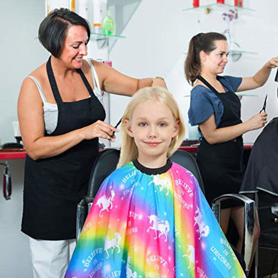 GetUSCart Sylfairy Kids Haircut Cape, Dinosaur Waterproof Barber Cape