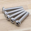 Picture of 8-32 x 2-1/2" (1/4" to 3" Available) Pan Head Machine Screws, Full Thread, Phillips Drive, Stainless Steel 18-8 (304), Machine Thread, Pack of 25