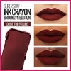 Picture of Maybelline SuperStay Ink Crayon Matte Longwear Lipstick Makeup, Long Lasting Matte Lipstick With Built-in Sharpener, Drive The Future, 0.04 Oz