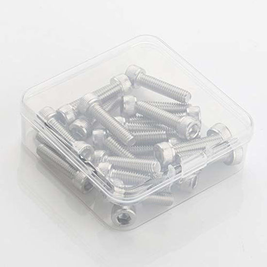 M6-1.0 Stainless Steel Lock Nuts 18 8 Stainless Steel Hex Nuts 30